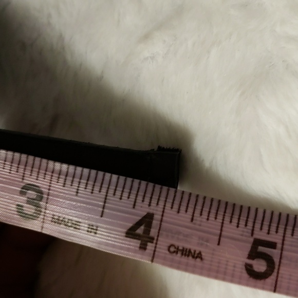 Michael Kors| Aria Black Leather Ankle Boots 4" Heels Gold Toned Stud Detailing - Picture 14 of 14